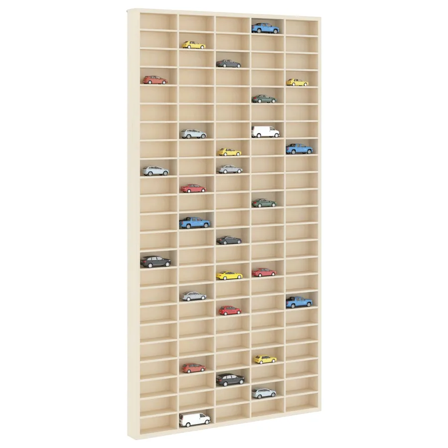 Vitrine Murale Beige 50 x 4,5 x 96 cm Bois d'ingénierie - 2