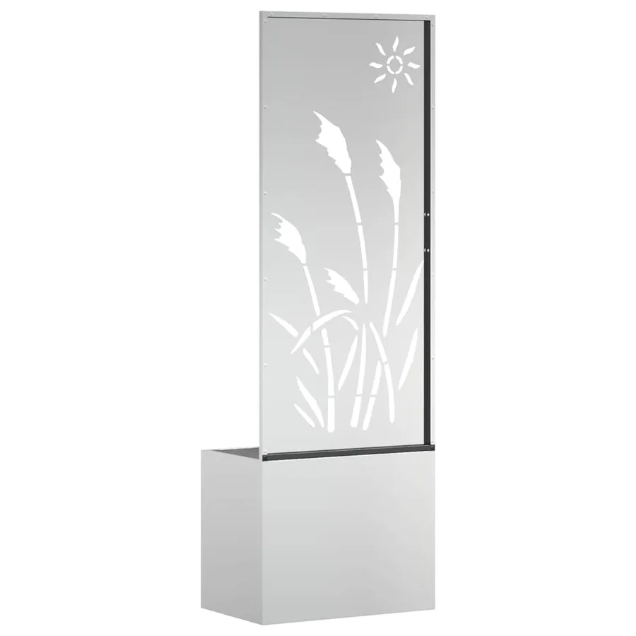 Écran de confidentialité de jardin Fretwork Argenté 50 x 140 cm - 7