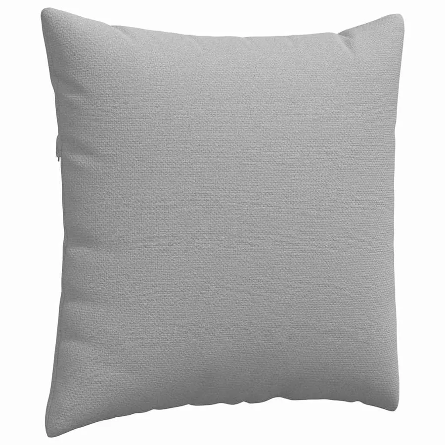 Coussins de canapé 2 pcs Gris nuage 80 x 80 cm tissu - 5