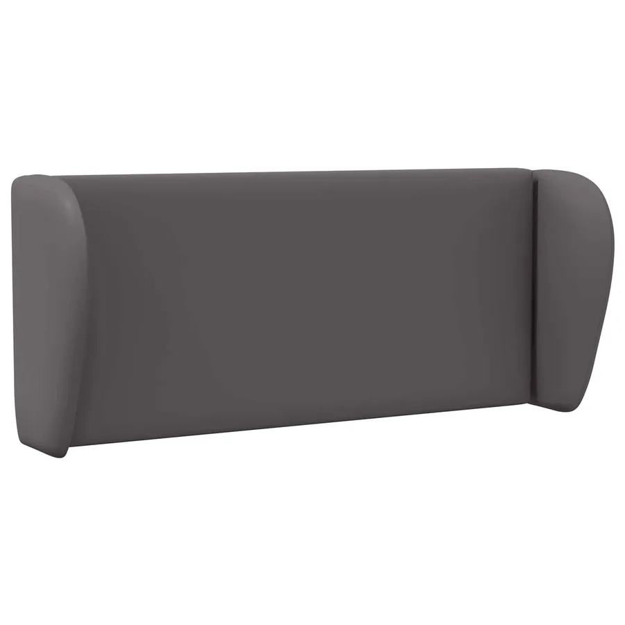 Oreille de tête de lit Gris Foncé 40 x 23 x 6 cm PVC - 3