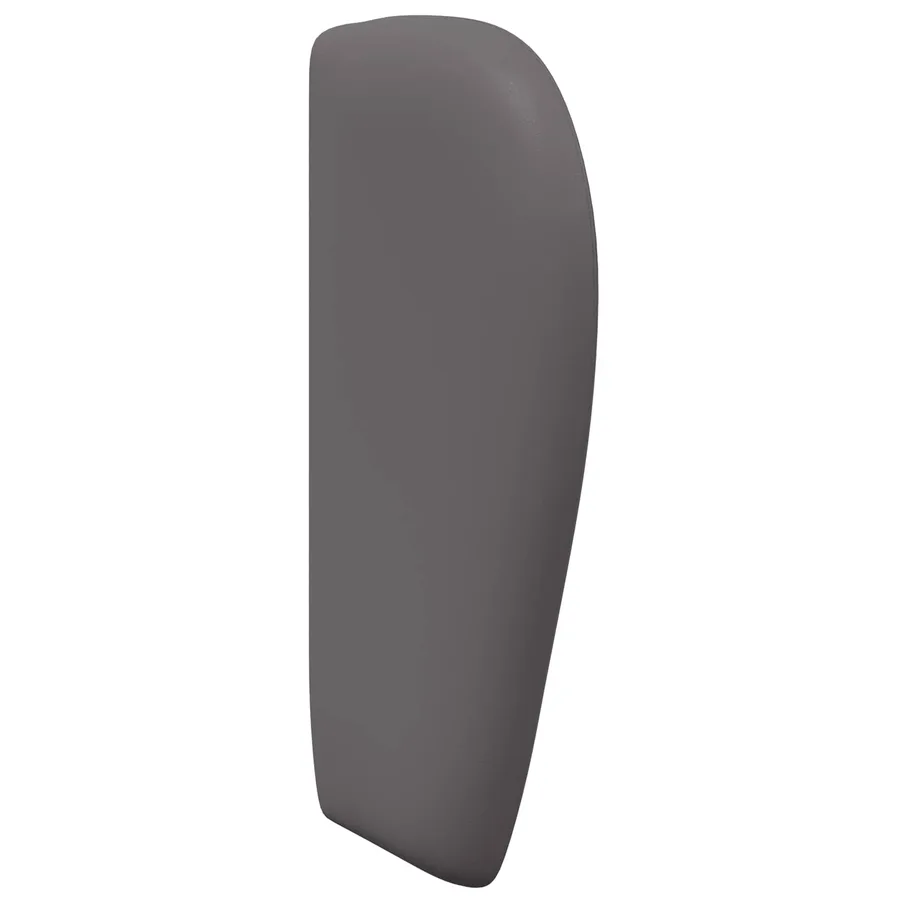 Oreille de tête de lit Gris Foncé 40 x 23 x 6 cm PVC - 5