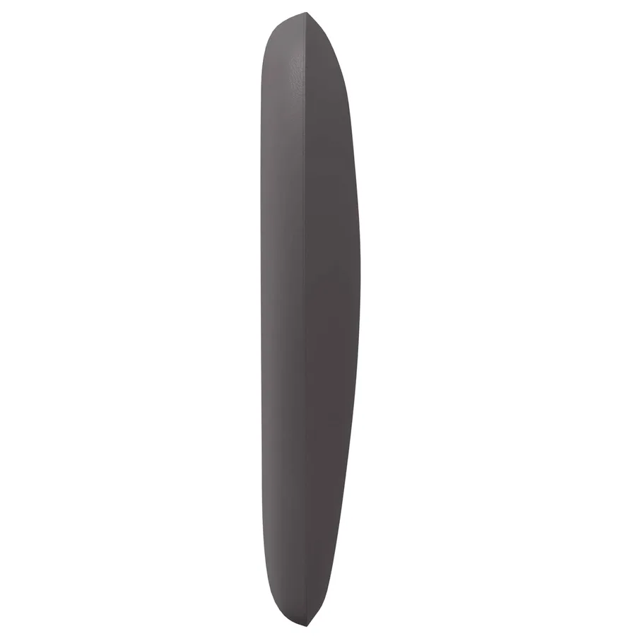 Oreille de tête de lit Gris Foncé 40 x 23 x 6 cm PVC - 6