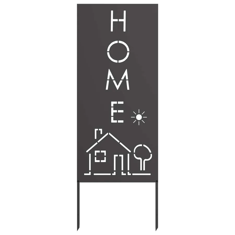 Écran de confidentialité de jardin Fretwork Noir 50 x 140 cm - 2