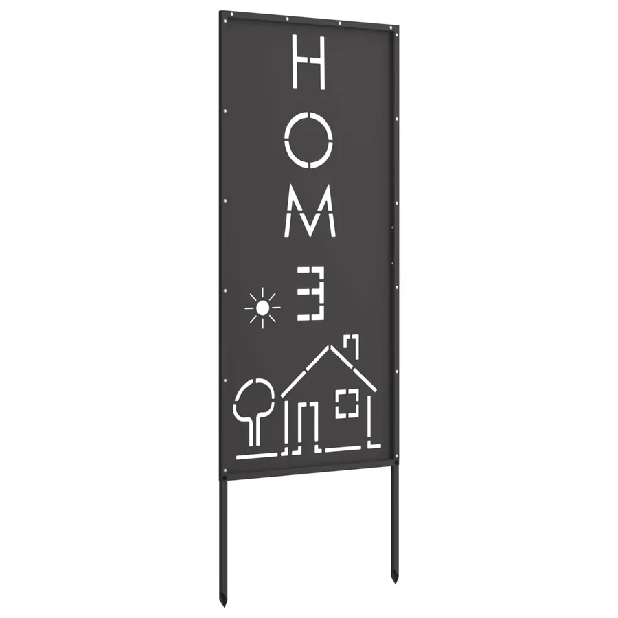 Écran de confidentialité de jardin Fretwork Noir 50 x 140 cm - 6