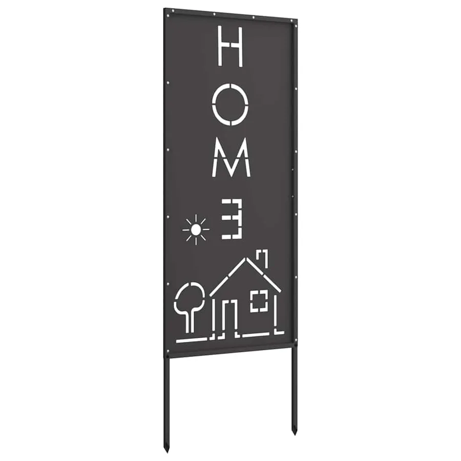 Écran de confidentialité de jardin Fretwork Noir 50 x 140 cm - 7
