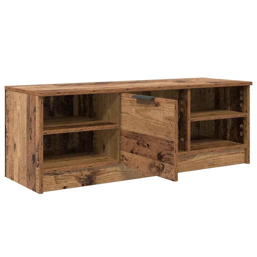 Meuble TV Bois Ancien 102 x 35 x 36,5 cm Bois d'ingénierie - 5