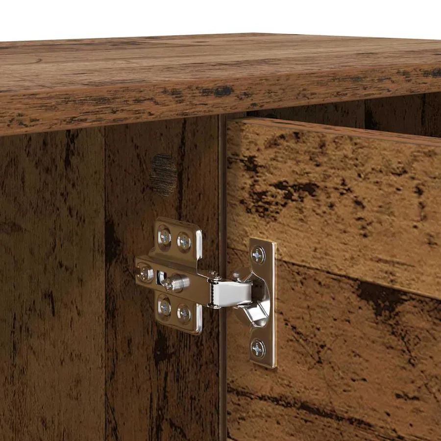 Meuble TV Bois Ancien 102 x 35 x 36,5 cm Bois d'ingénierie - 9