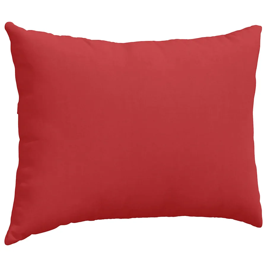 Coussins de canapé 2 pcs Rouge 70 x 50 cm tissu - 5