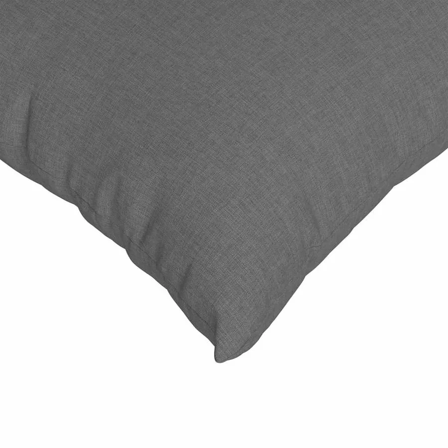 Coussins de canapé 2 pcs Gris foncé 60 x 40 cm tissu - 7
