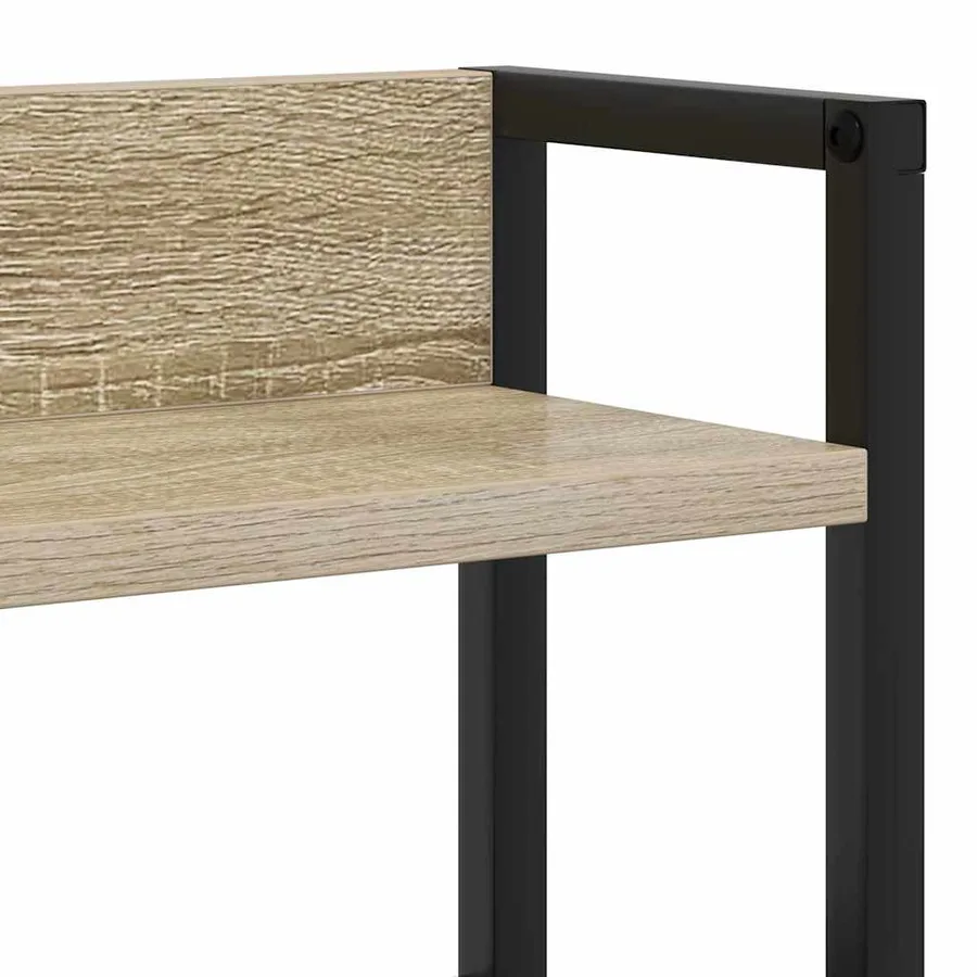 Tête de lit de rangement Chêne sonoma Bois d'ingénierie - 10