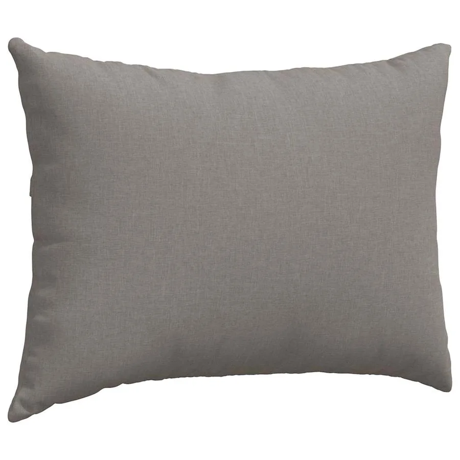 Coussins de canapé 2 pcs Taupe 70 x 50 cm tissu - 5