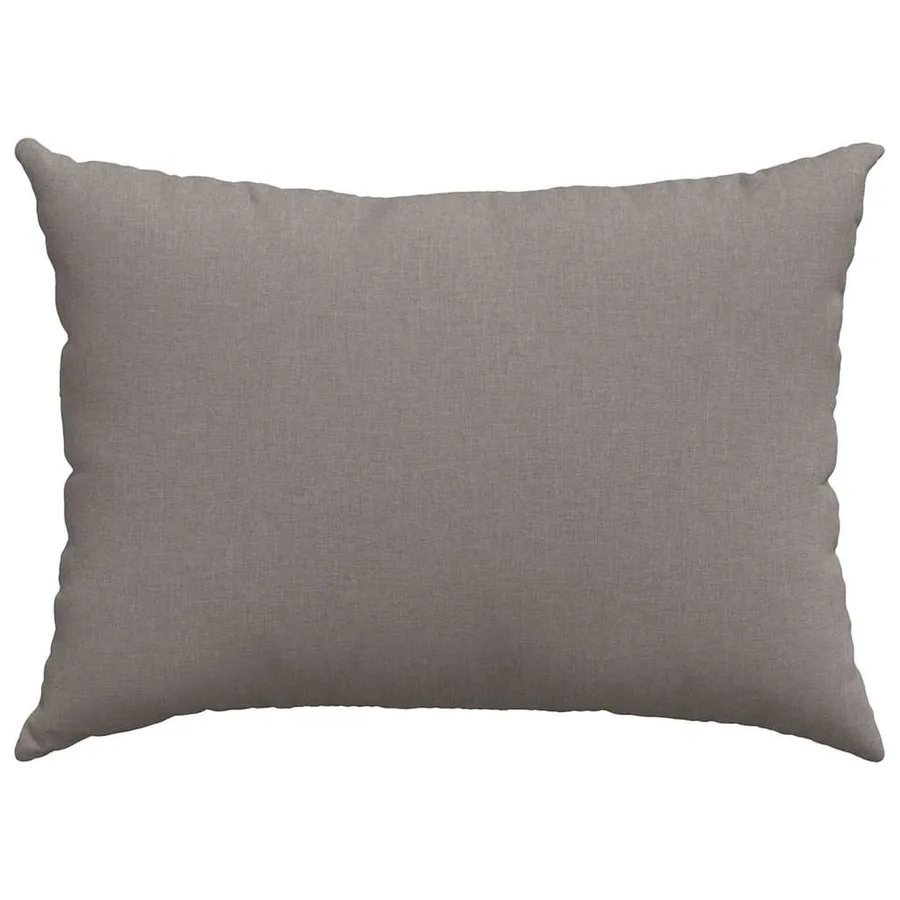 Coussins de canapé 2 pcs Taupe 70 x 50 cm tissu - 6