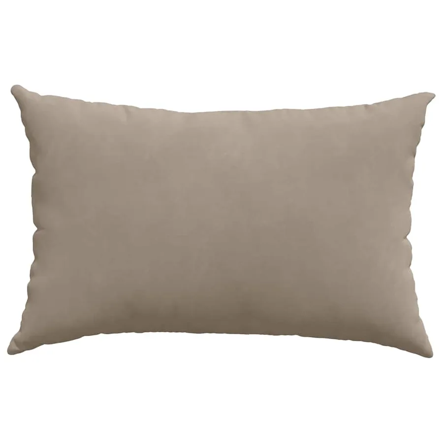 Coussins de canapé 2 pcs Taupe 60 x 40 cm tissu - 6