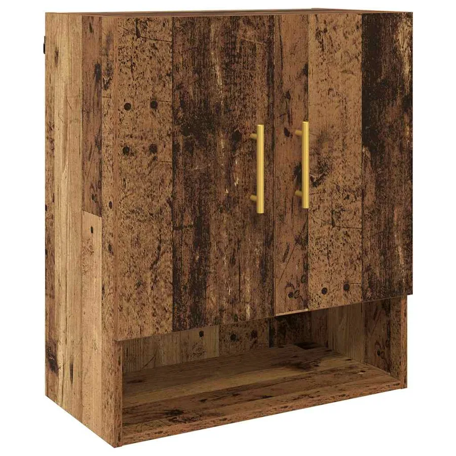 Meuble mural Bois ancien 60 x 31 x 70 cm Bois d'ingénierie - 2