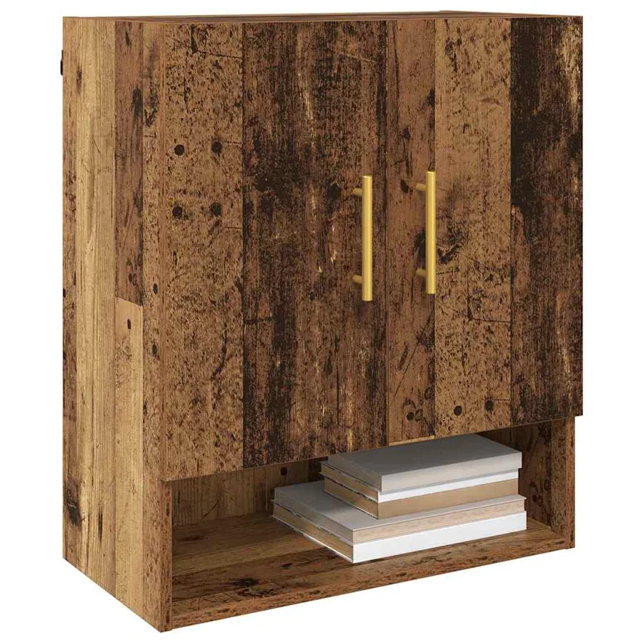 Meuble mural Bois ancien 60 x 31 x 70 cm Bois d'ingénierie - 3