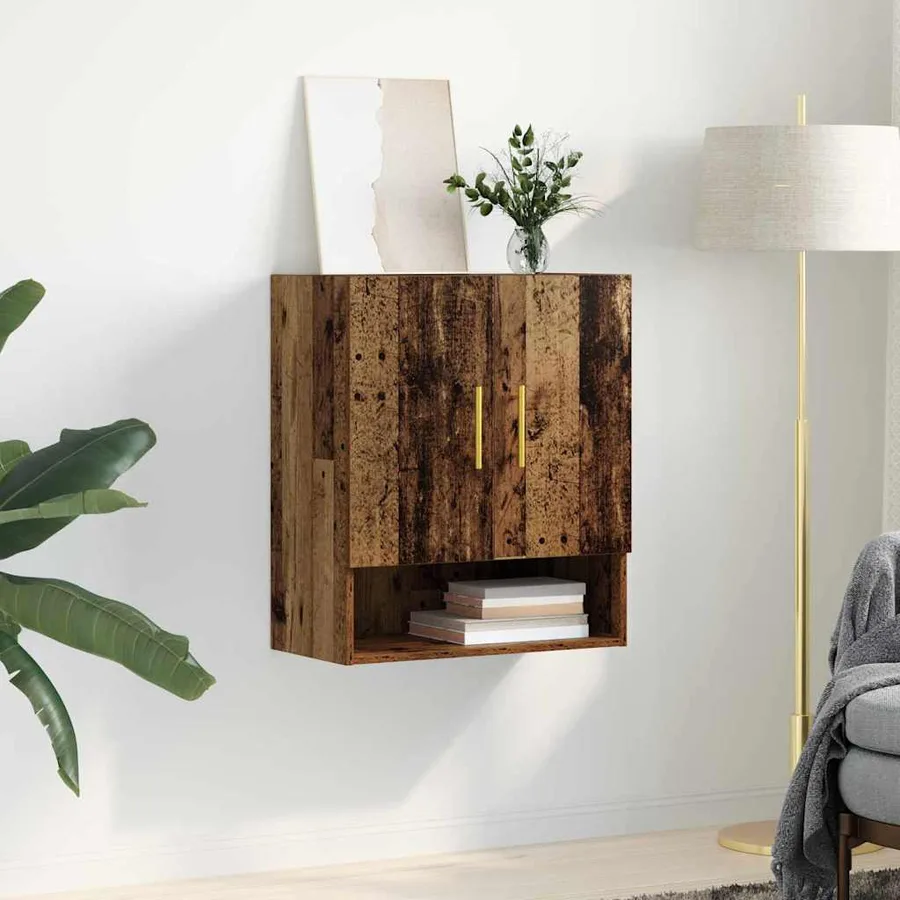 Meuble mural Bois ancien 60 x 31 x 70 cm Bois d'ingénierie - 4