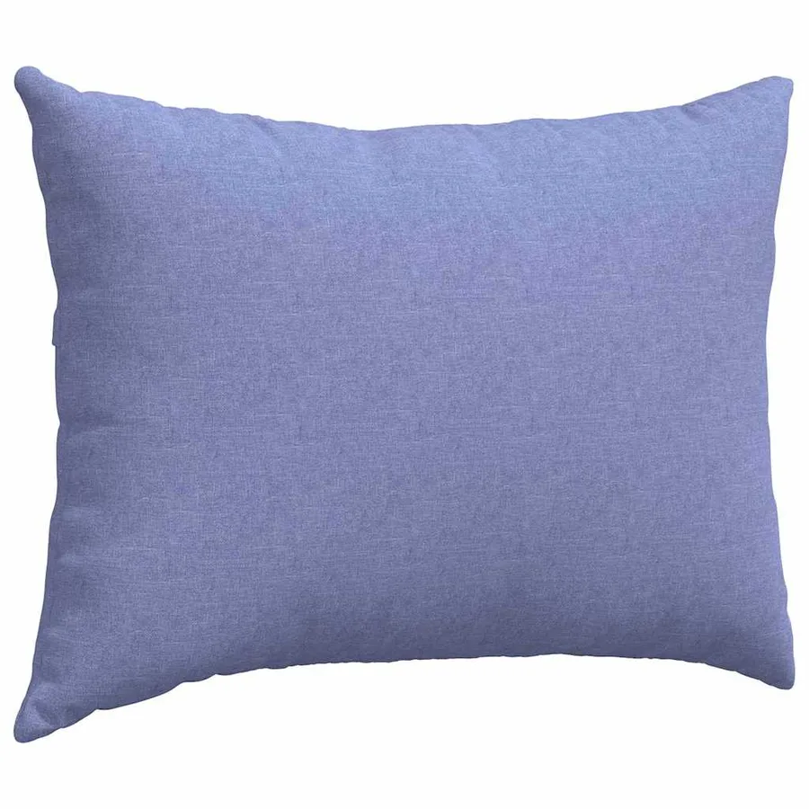 Coussins de canapé 2 pcs Bleu denim 70 x 50 cm tissu - 5