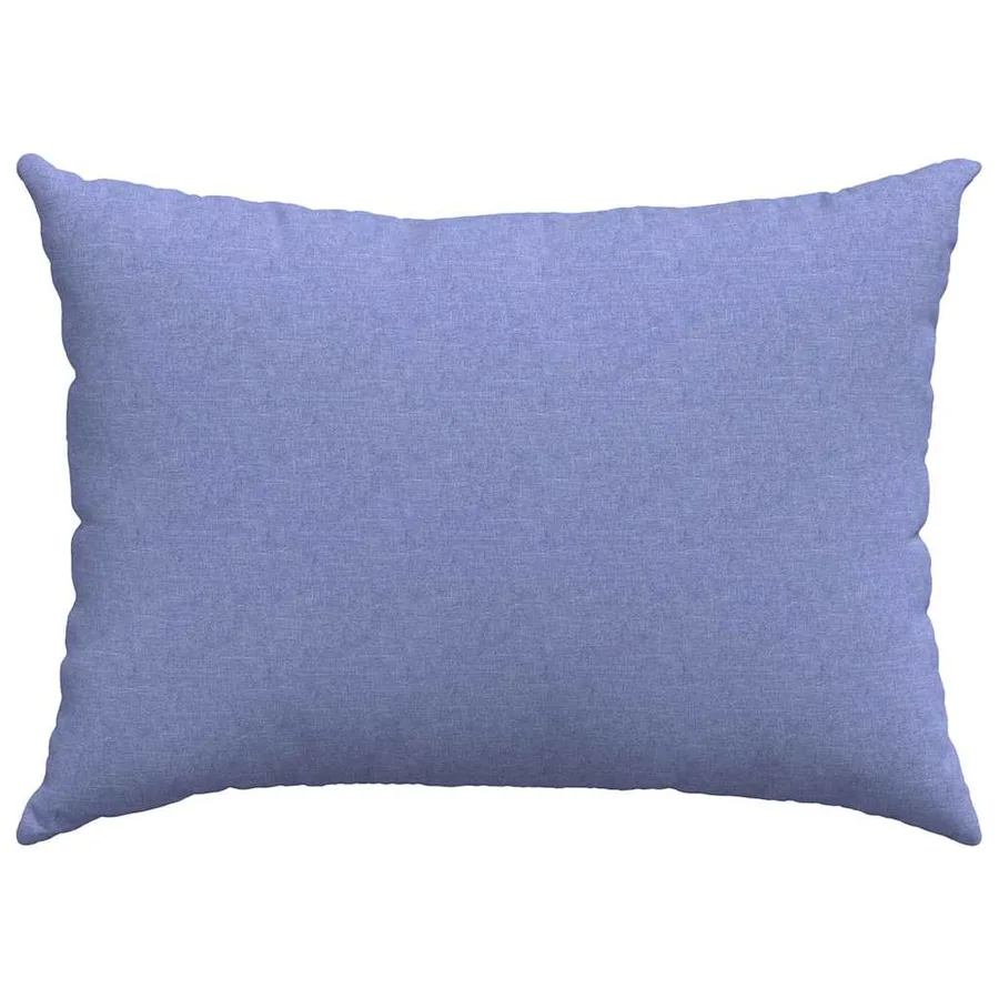 Coussins de canapé 2 pcs Bleu denim 70 x 50 cm tissu - 6