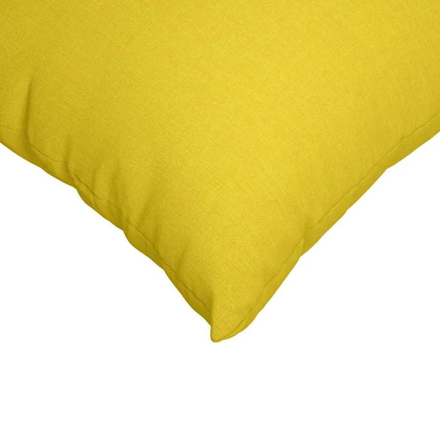 Coussins de canapé 2 pcs Jaune clair 80 x 40 cm tissu - 7
