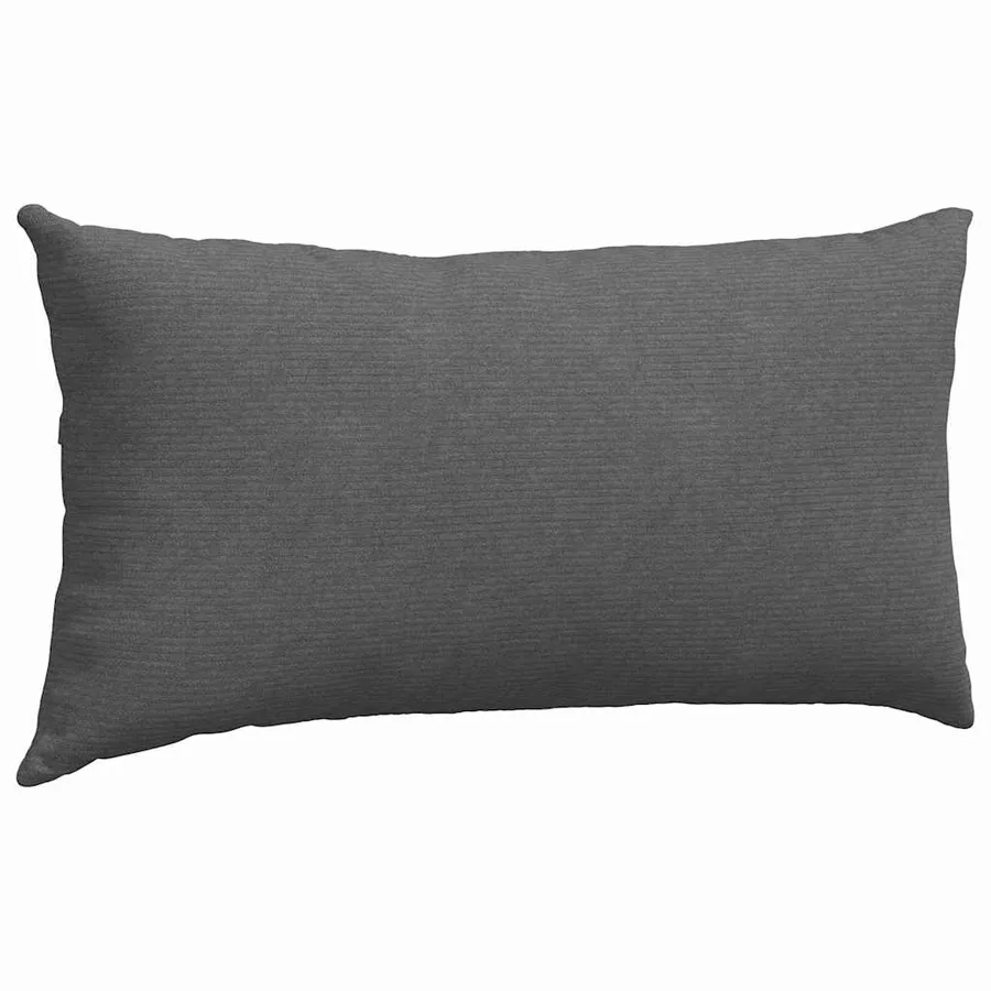 Coussins de canapé 2 pcs Gris foncé 80 x 40 cm - 5