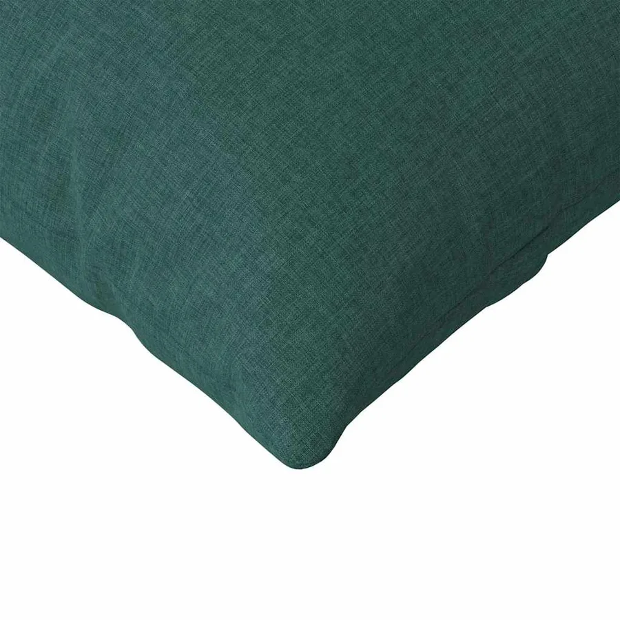 Coussins de canapé 2 pcs Vert foncé 120 x 40 cm tissu - 7