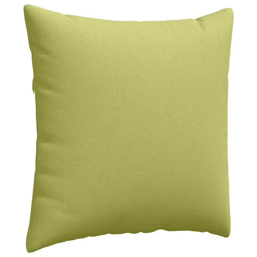 Coussins de canapé 2 pcs Vert clair 60 x 60 cm tissu - 5