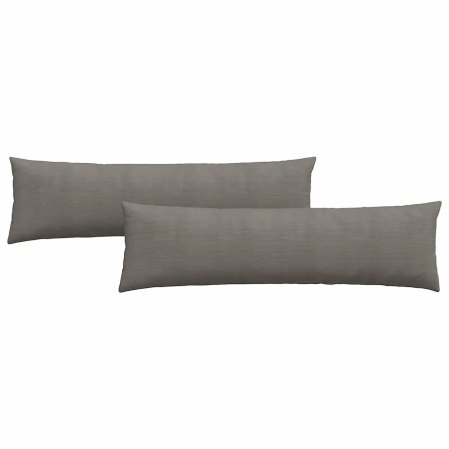 Coussins de canapé 2 pcs Gris clair 145 x 40 cm - 2