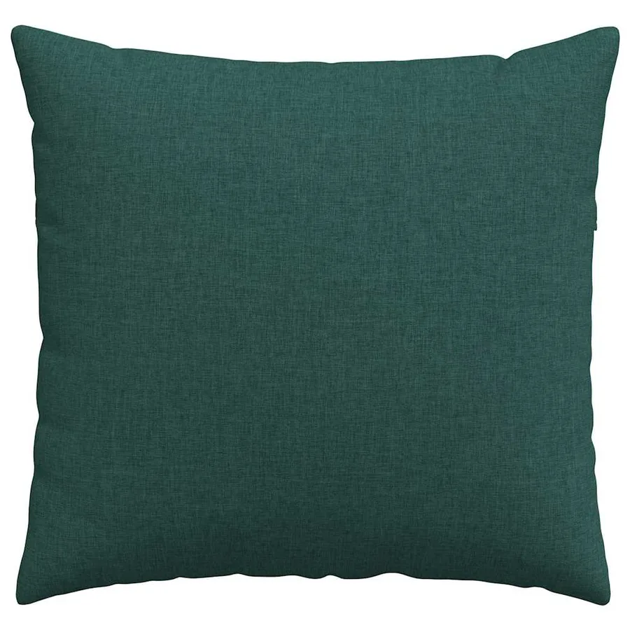 Coussins de canapé 2 pcs Vert foncé 50 x 50 cm tissu - 6