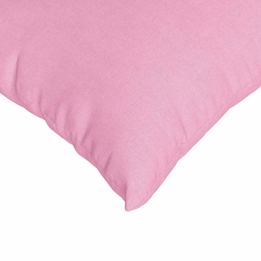 Coussins de canapé 2 pcs Rose 80 x 40 cm tissu - 7