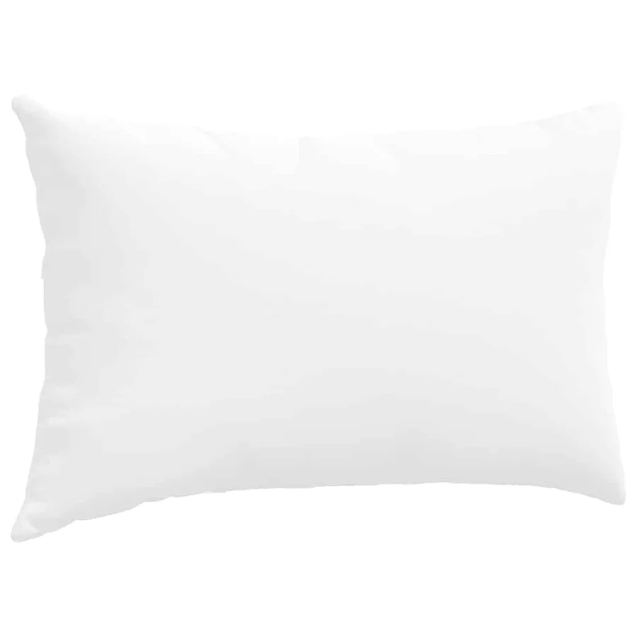 Coussins de canapé 2 pcs Blanc 50 x 30 cm tissu - 5