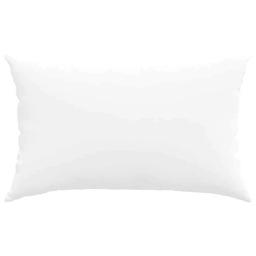 Coussins de canapé 2 pcs Blanc 50 x 30 cm tissu - 6