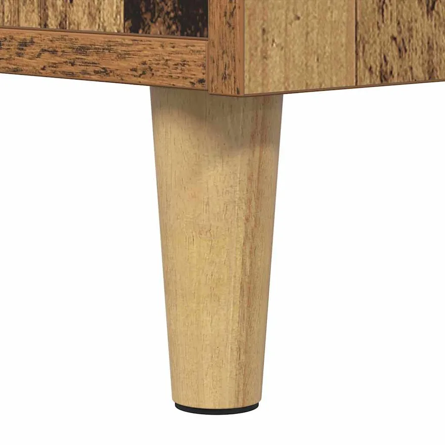 Cabinet de chevet Bois ancien 40 x 35 x 70 cm Bois d'ingénierie - 11