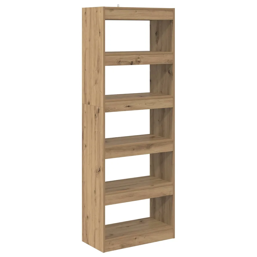 Bibliothèque 5 niveaux 60 x 30 x 166 cm Bois d'ingénierie - 2