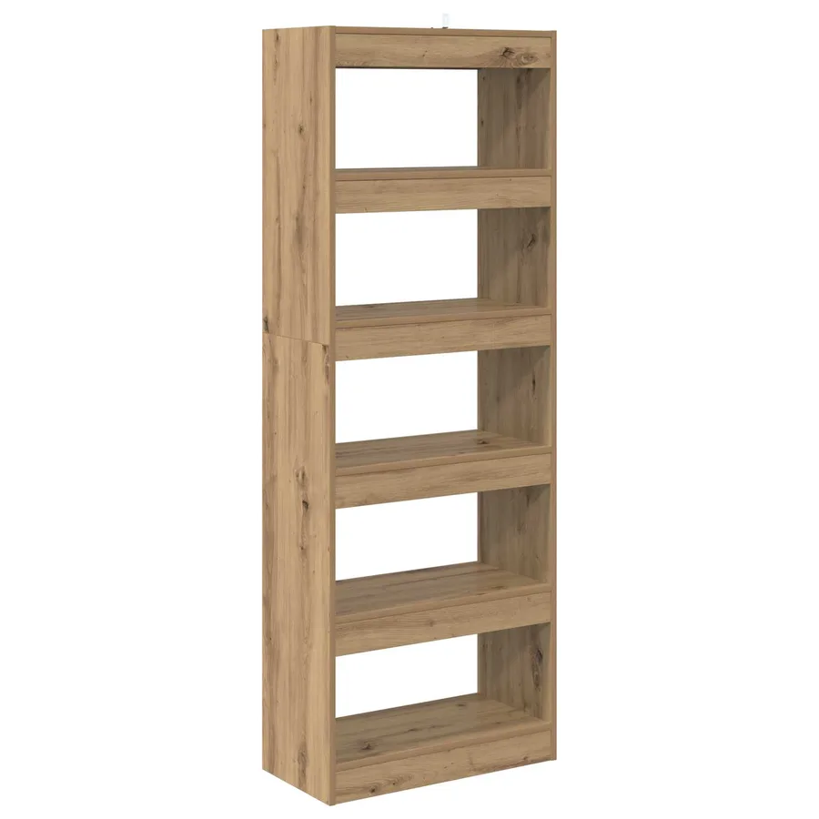 Bibliothèque 5 niveaux 60 x 30 x 166 cm Bois d'ingénierie - 7