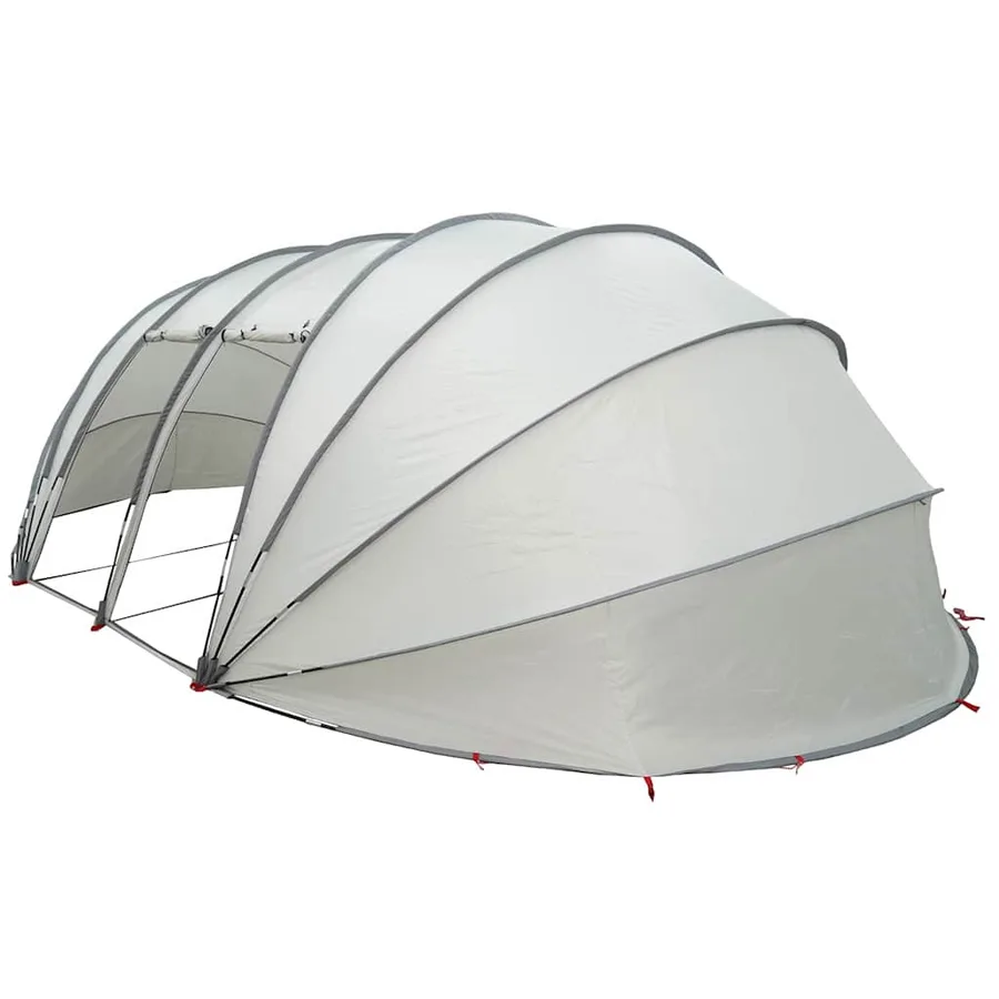 Dôme de tente de piscine Gris 640 x 432 x 205 cm - 2