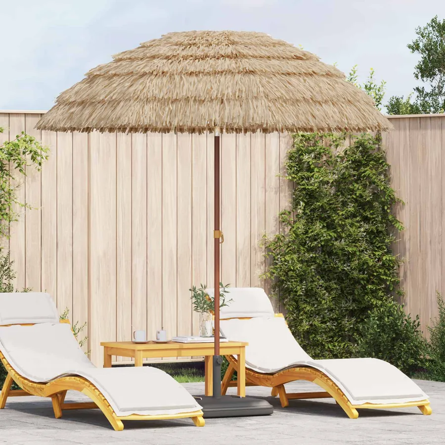 Parasol de jardin Naturel 205 x 205 x 210 cm