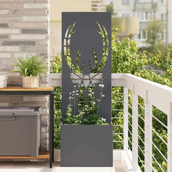 Écran de confidentialité de jardin Anthracite 50 x 150 cm