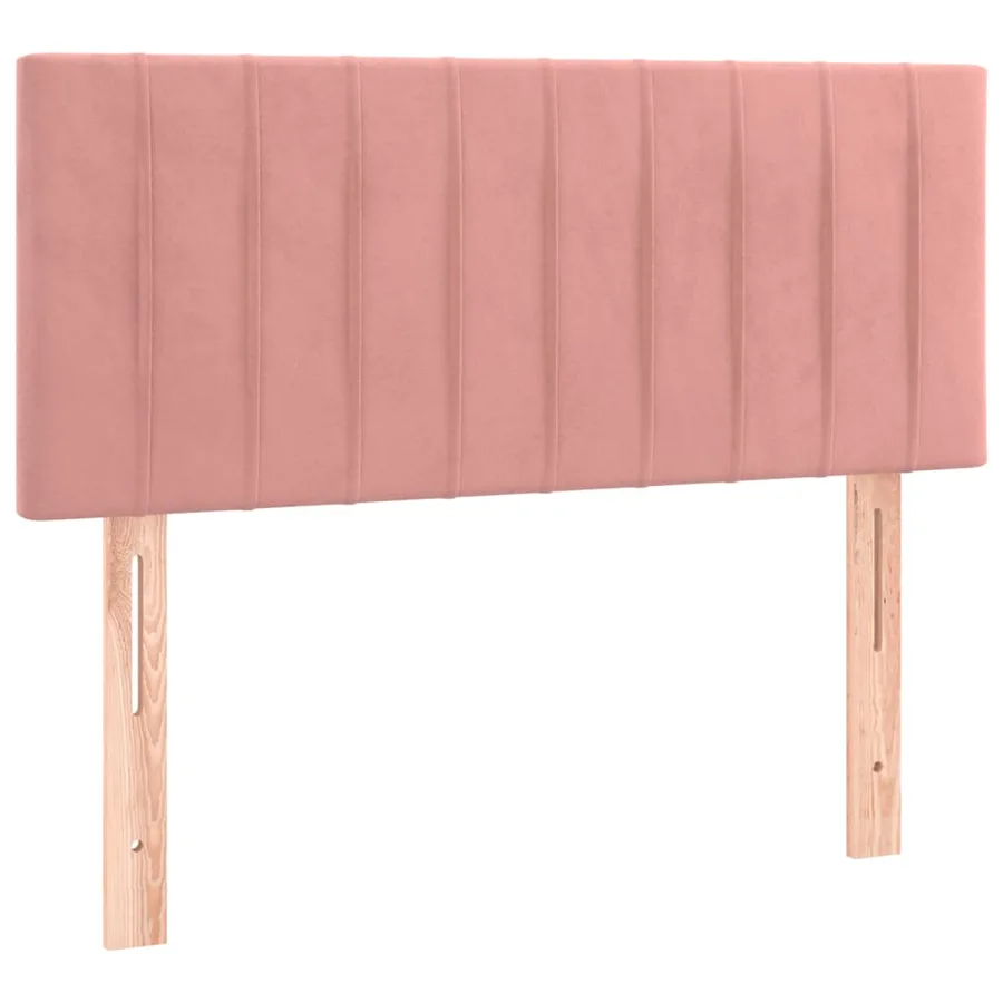 Tête de lit Rose 80x5x78/88 cm Velours - 2