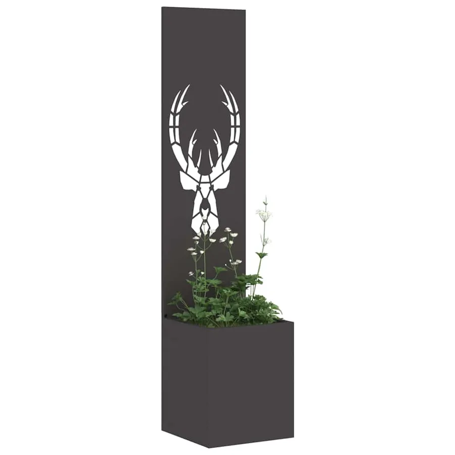 Écran de confidentialité de jardin Noir 32 x 32 x 150 cm - 3