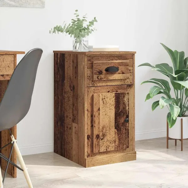 Meuble d'appoint Bois ancien 40 x 50 x 75 cm Bois d'ingénierie