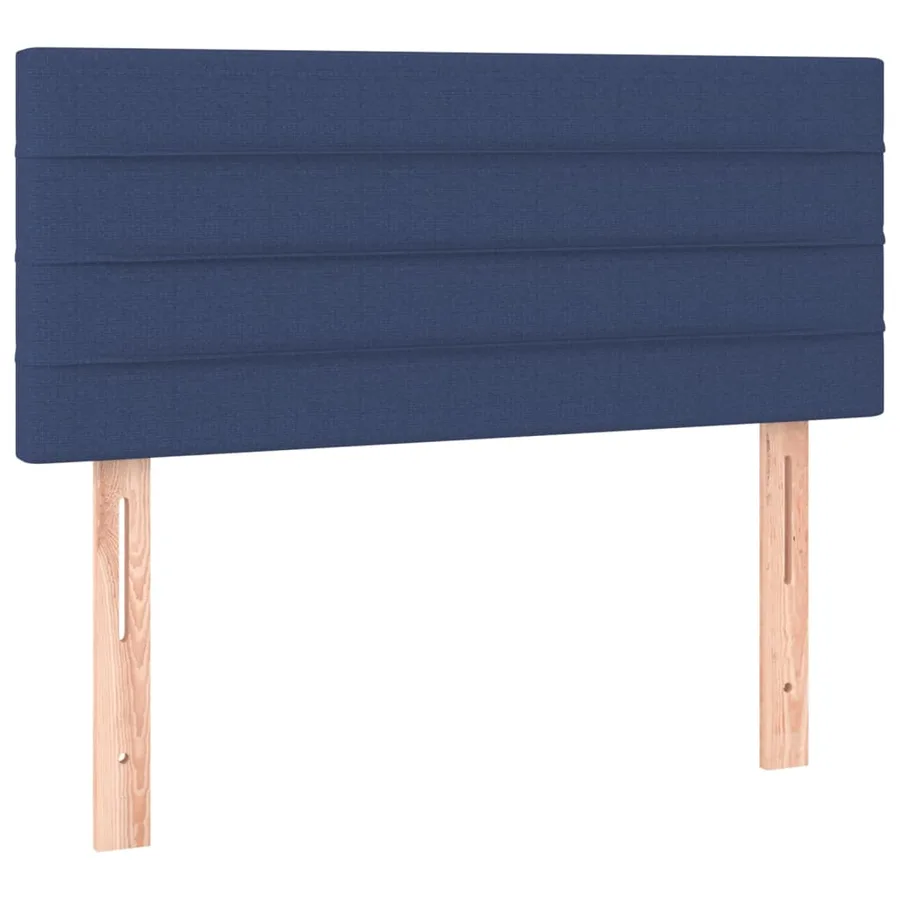 Tête de lit Bleu 100x5x78/88 cm Tissu - 2