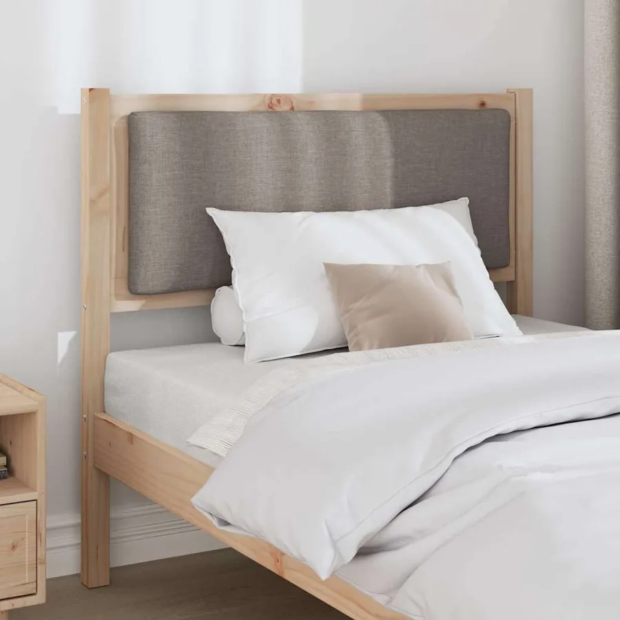 Tête de lit Autre Marron 100 cm Bois massif en pin - 3