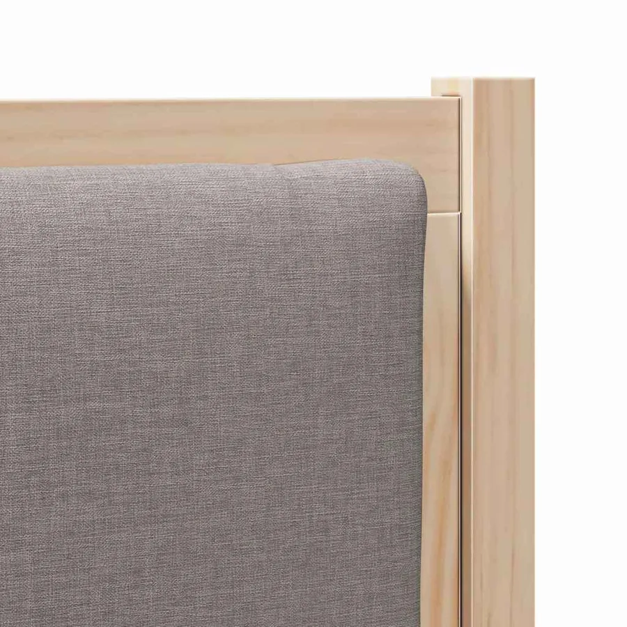Tête de lit Autre Marron 100 cm Bois massif en pin - 7