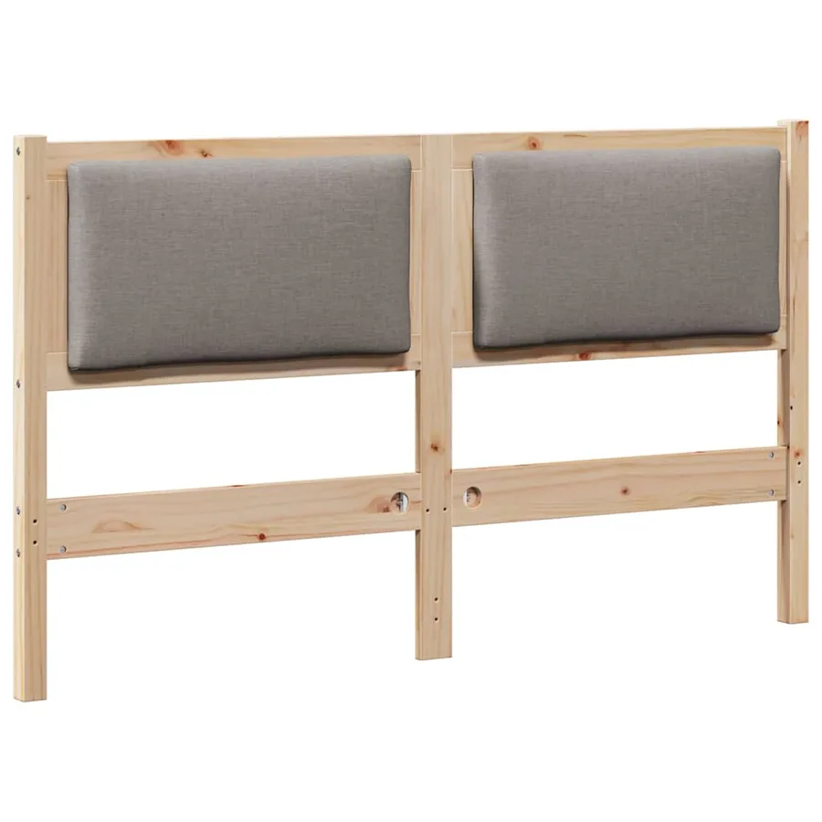 Tête de lit Autre Marron 160 cm Bois massif en pin - 2