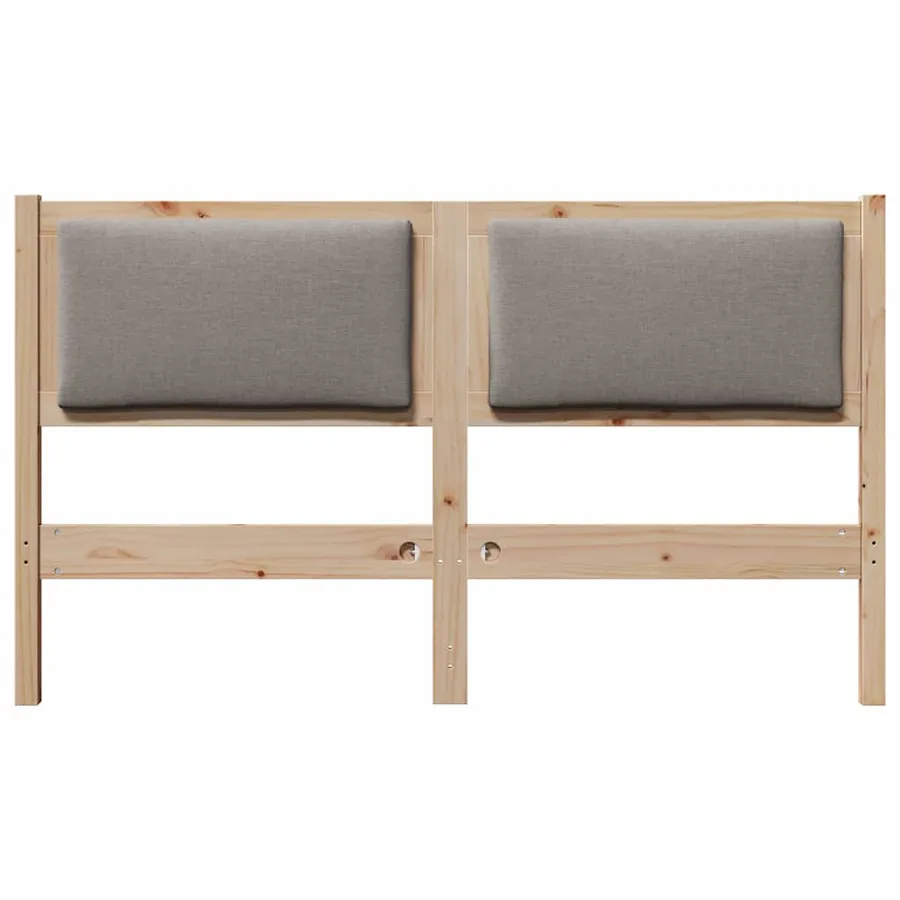 Tête de lit Autre Marron 160 cm Bois massif en pin - 4