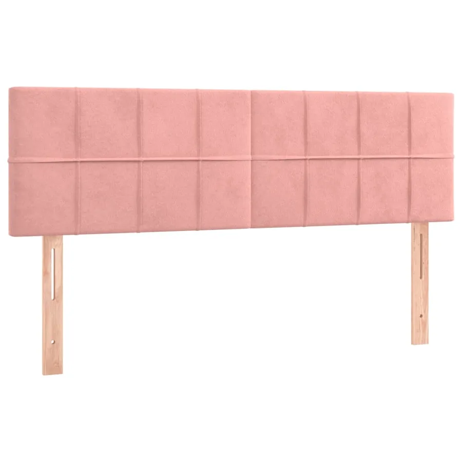 Têtes de lit Rose 144 x 5 x 78/88 cm Velours - 2