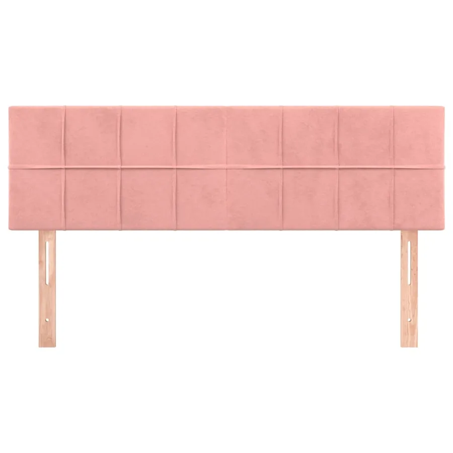 Têtes de lit Rose 144 x 5 x 78/88 cm Velours - 3