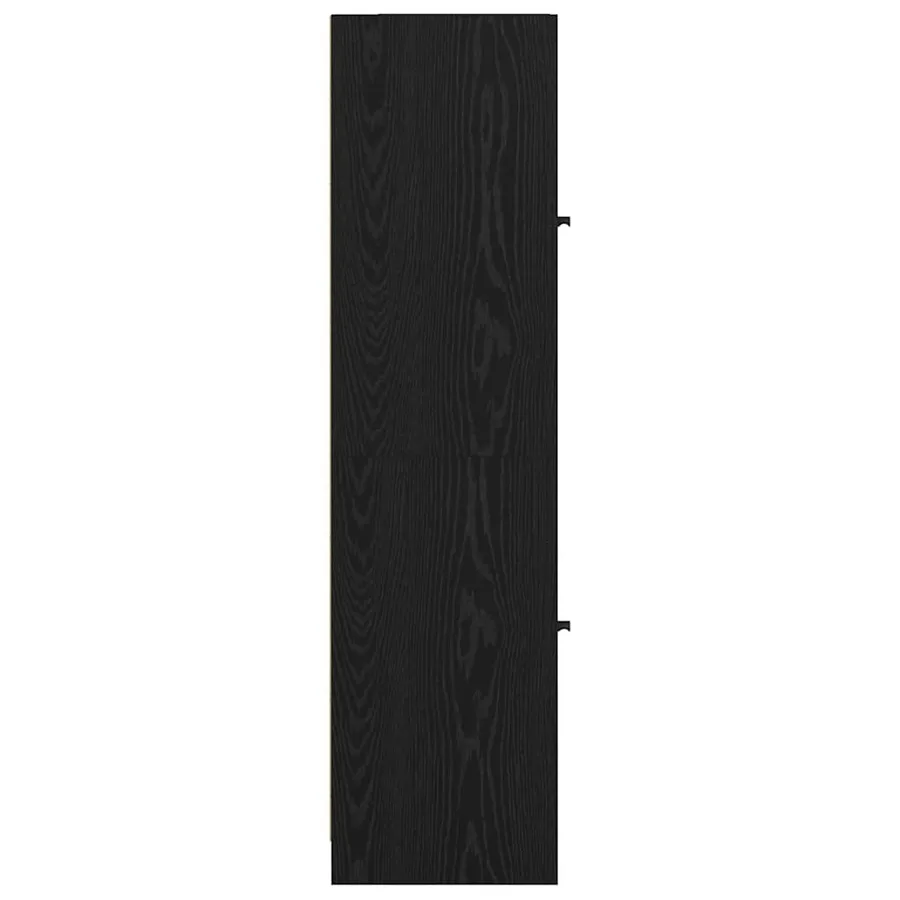 Haut Armoire Chêne noir 35 x 37 x 142 cm Bois d'ingénierie - 7