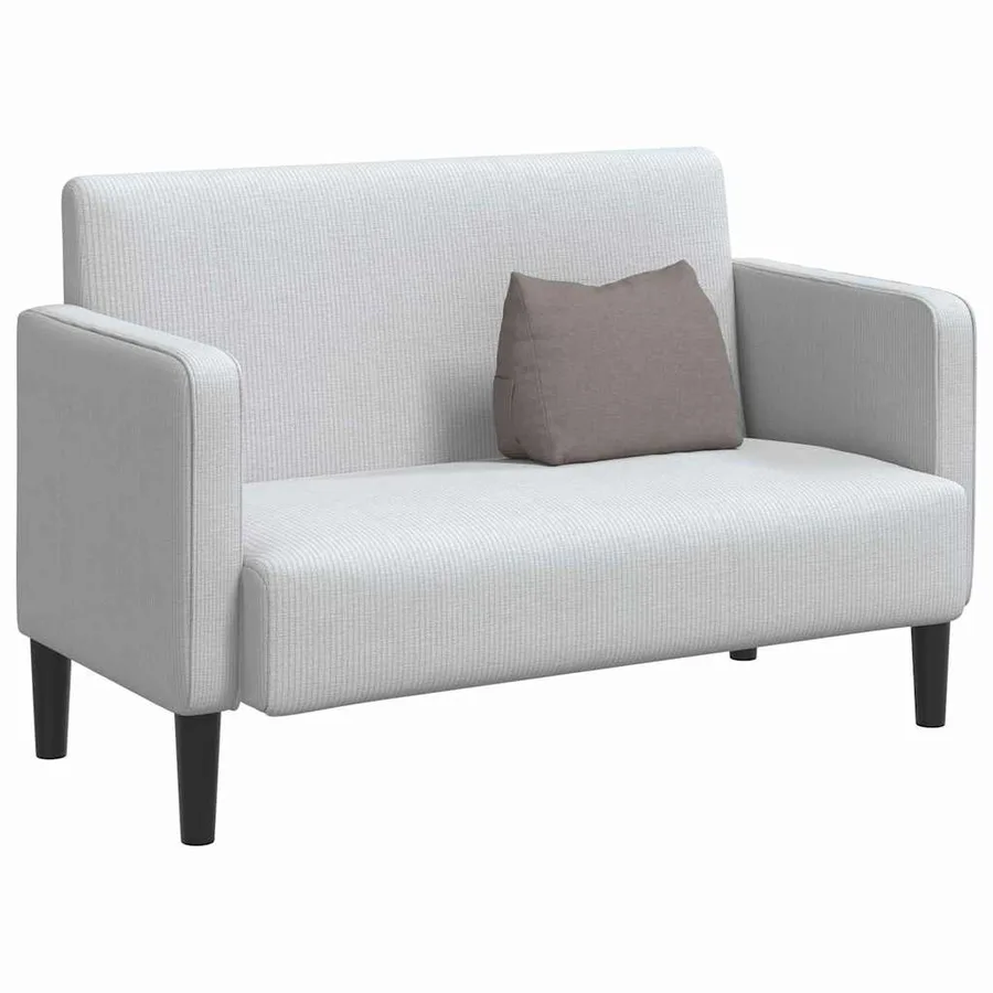 Coussin de Dos Taupe 45 x 20 x 35 cm tissu - 3