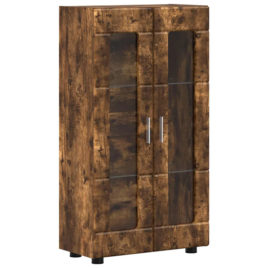 Buffet FLORIN Chêne fumé 55,5 x 29 x 100 cm Bois d'ingénierie - 2